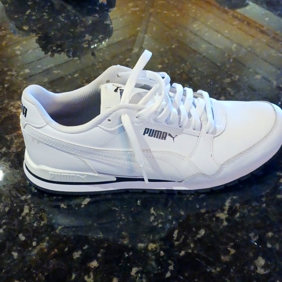 Puma Other - Size 10 PUMA sneakers..all white..worn once...